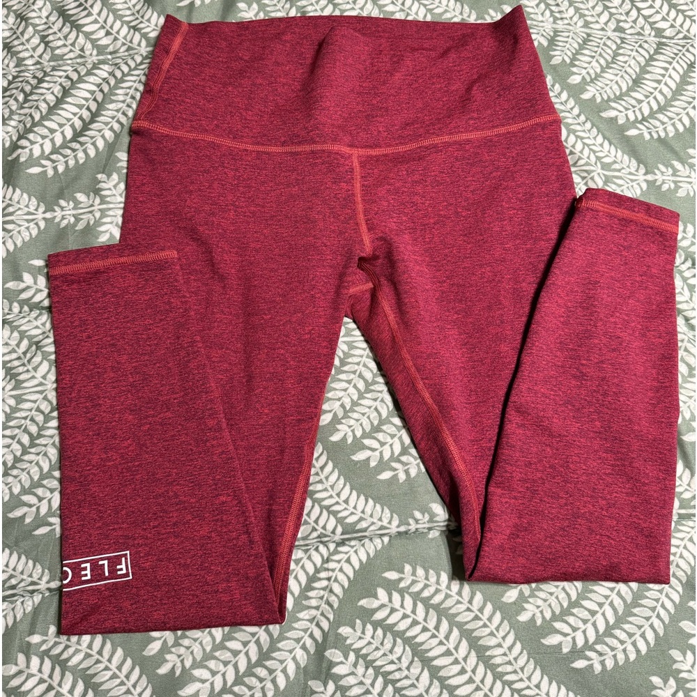 Fleo El toro bounce material 25” size Large high waisted leggings.